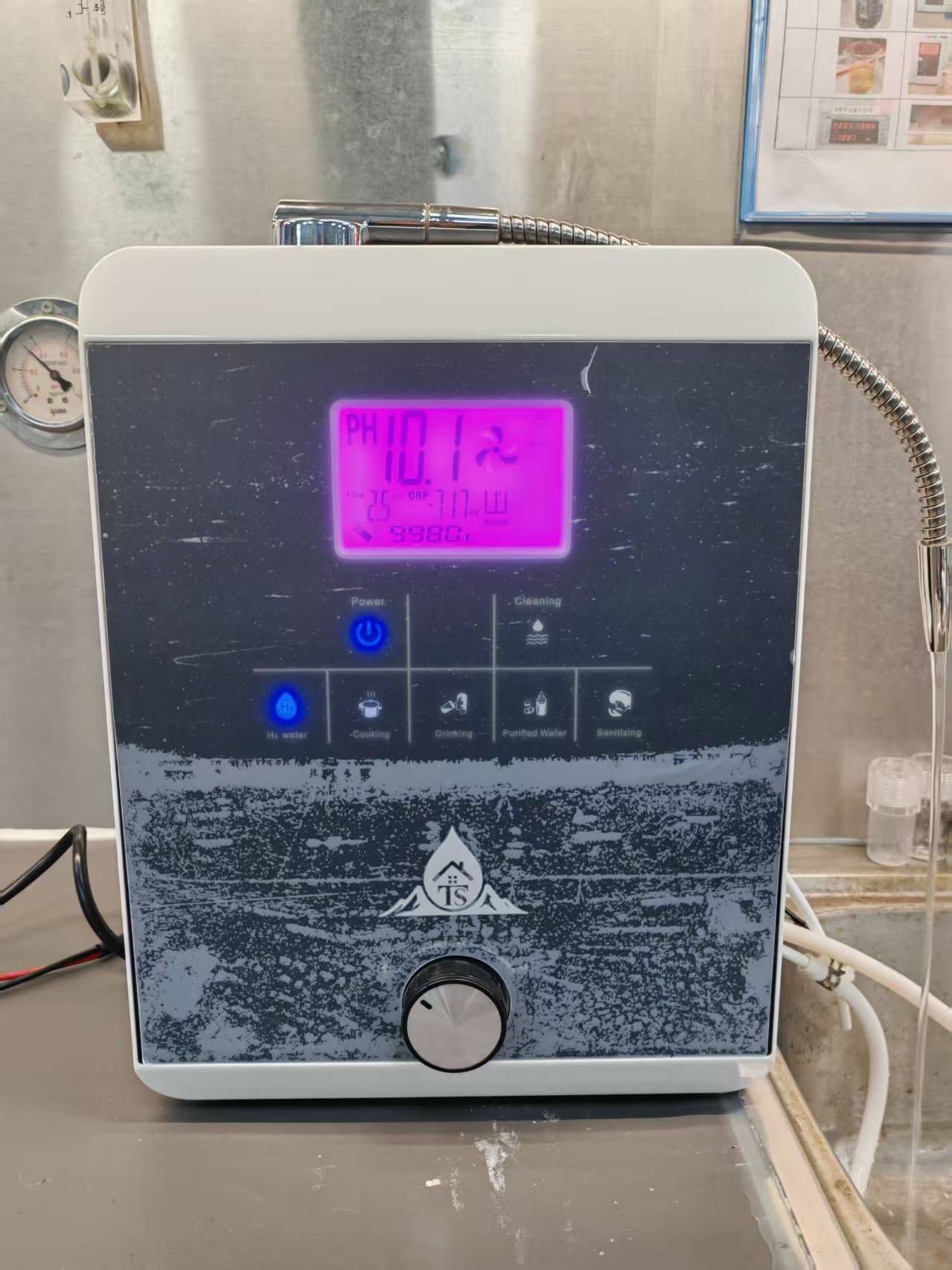 جهاز الماء القلوي المتأين فلتر قلوي فلتر مياه القلوي